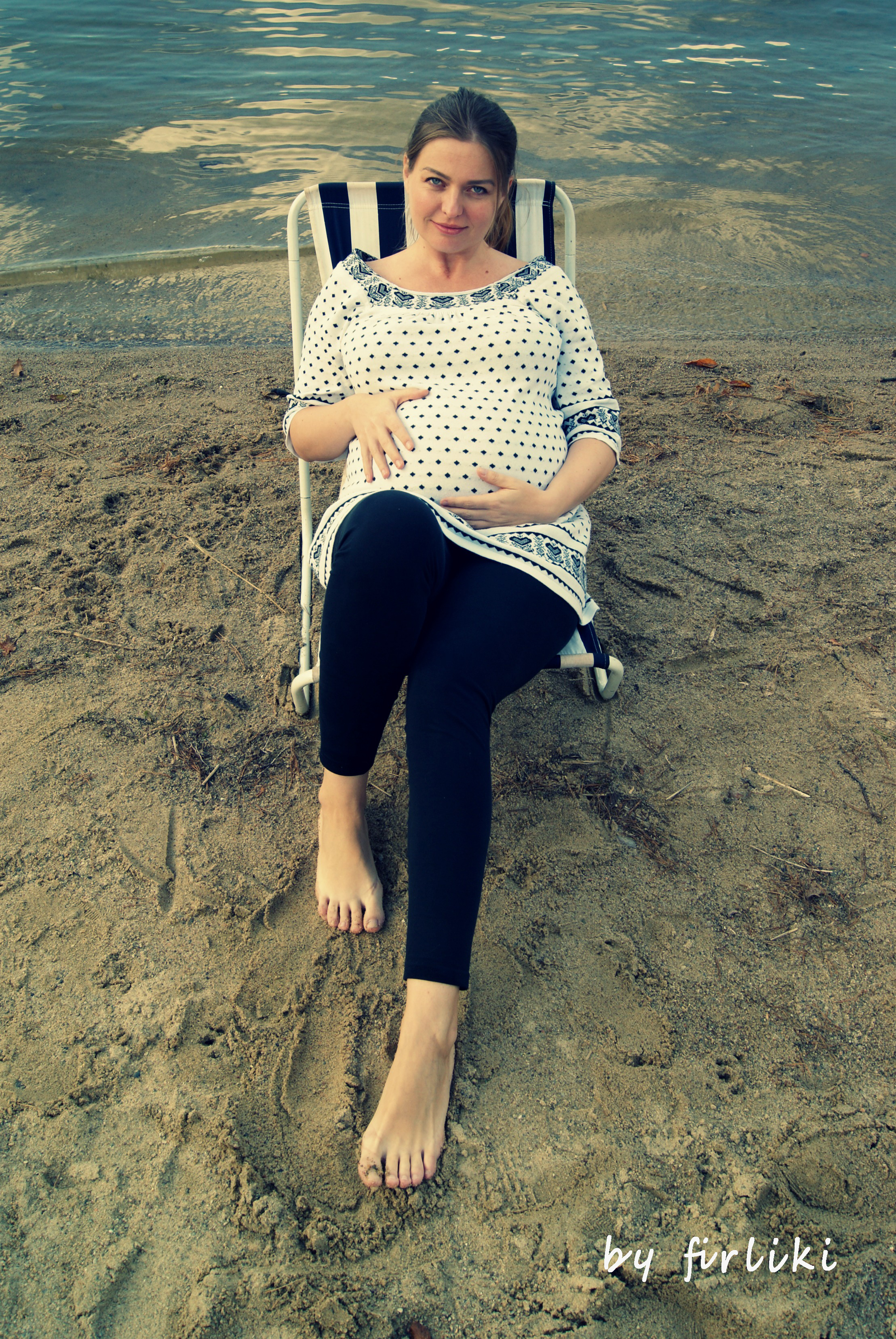 Sesja zdjęciowa w ciąży.