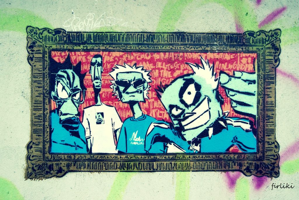 Sprejem malowane po ścianach. Szczecin inaczej.