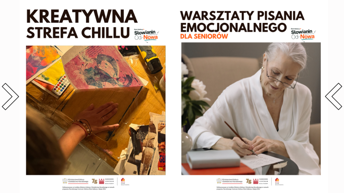 twórczo i emocjonalnie w Domu Kultury Słowianin